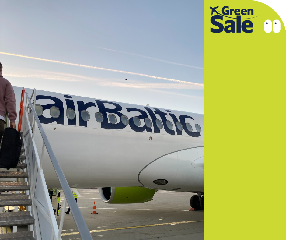 Air Baltic lidojumu izpārdošana